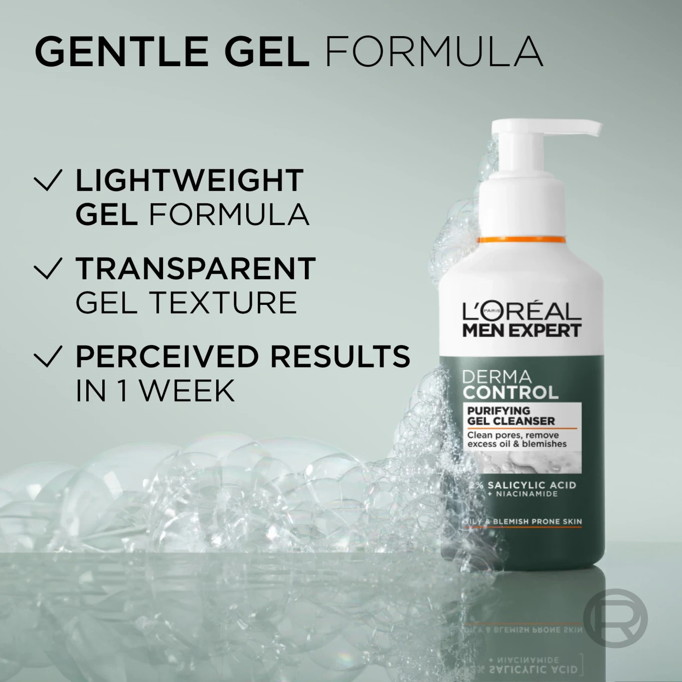 L'Oréal Paris Men Expert Derma Control Anti-Blemish Cleanser 260 ml LOreal Paris