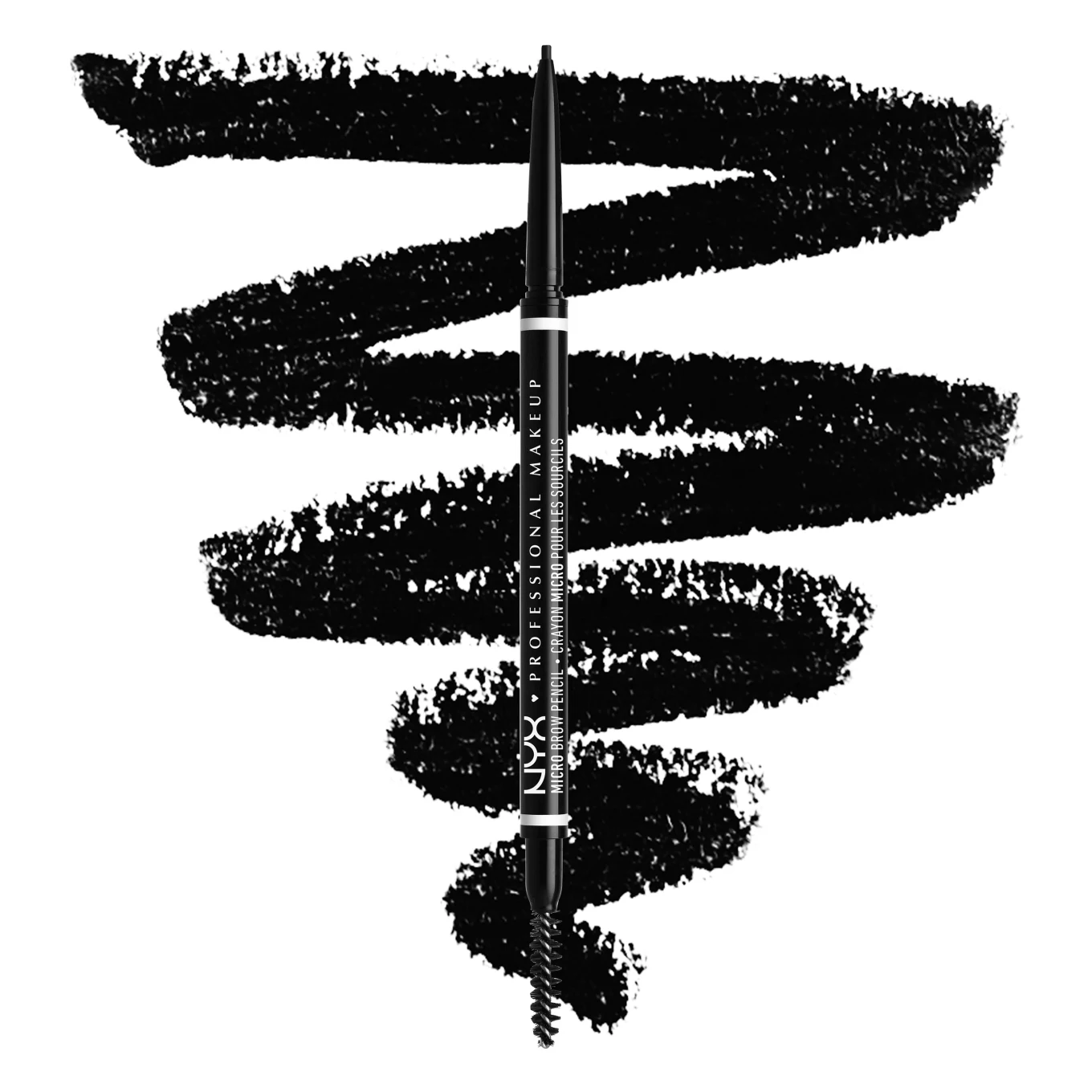 NYX Professional Makeup Micro Brow Pencil 0,09 g 08 Black NYX Professional Makeup