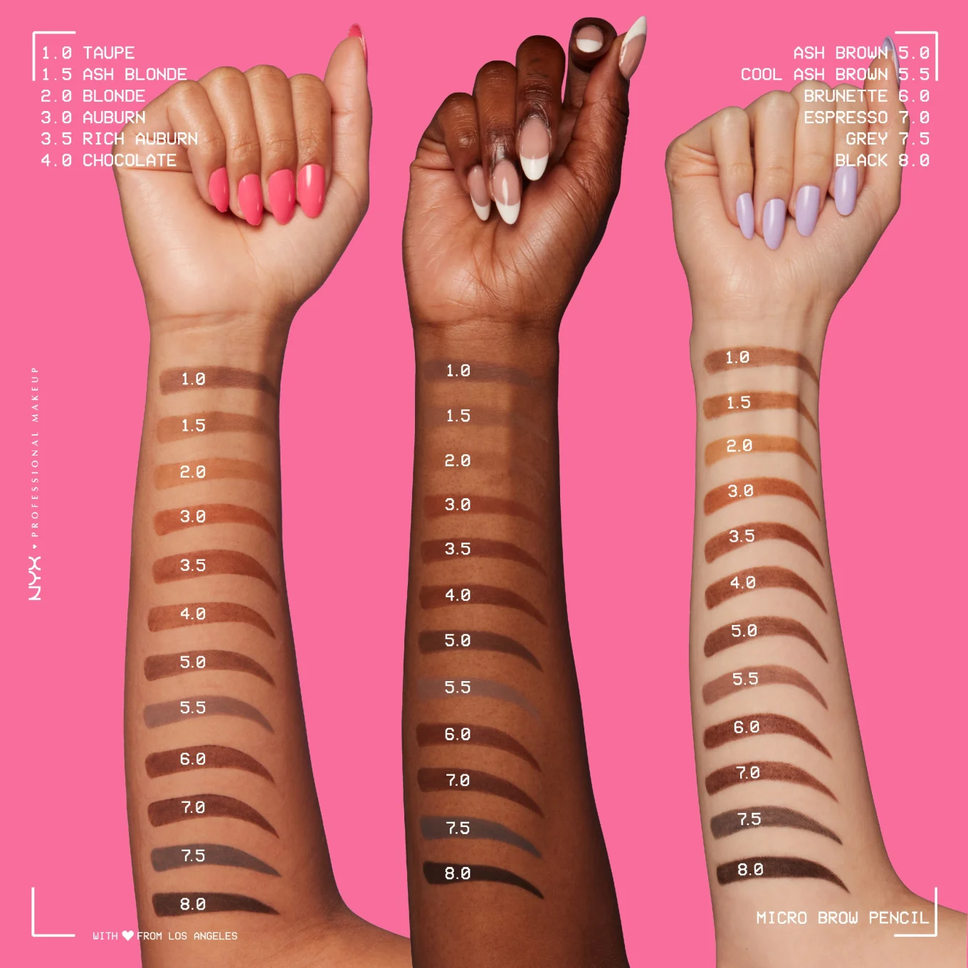 NYX Professional Makeup Micro Brow Pencil 0,09 g 07 Espresso NYX Professional Makeup