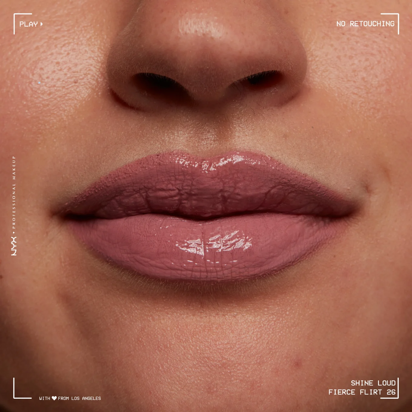 NYX Professional Makeup Shine Loud High Pigment Lip Shine 3,4 ml 26 Fierce Flirt NYX Professional Makeup