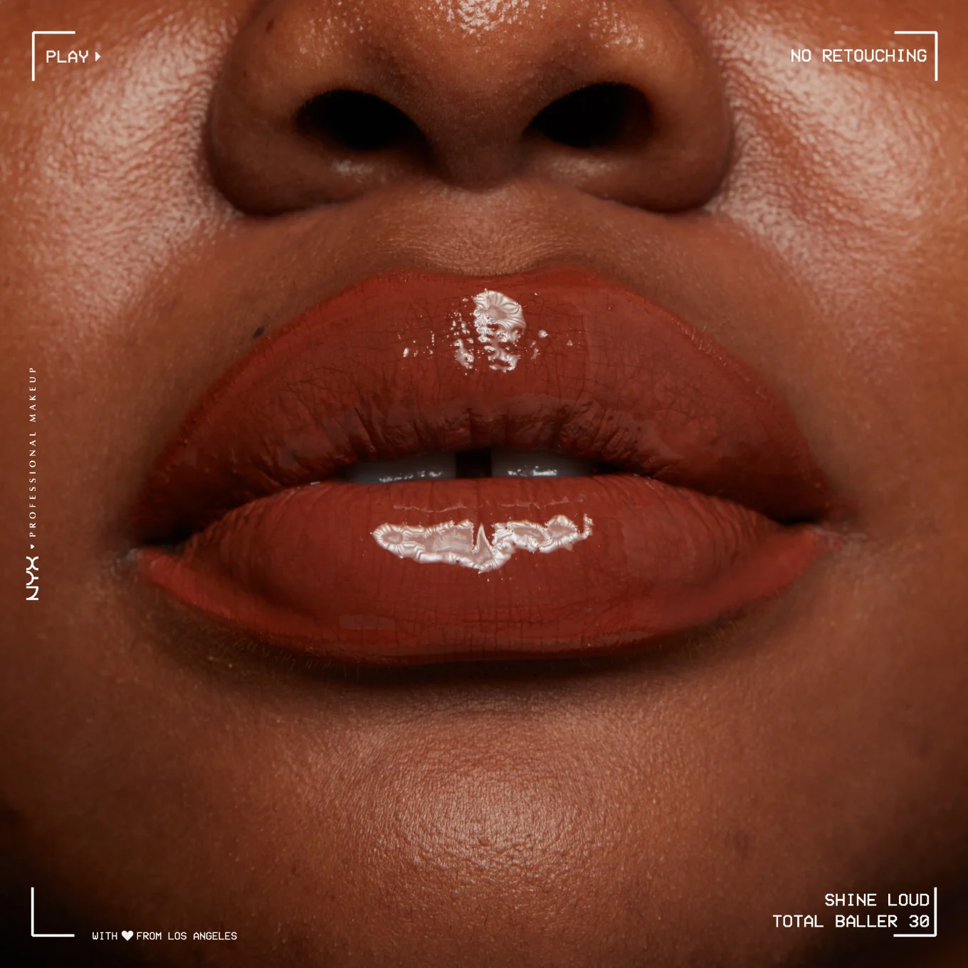 NYX Professional Makeup Shine Loud High Pigment Lip Shine 3,4 ml 30 Total Baller NYX Professional Makeup