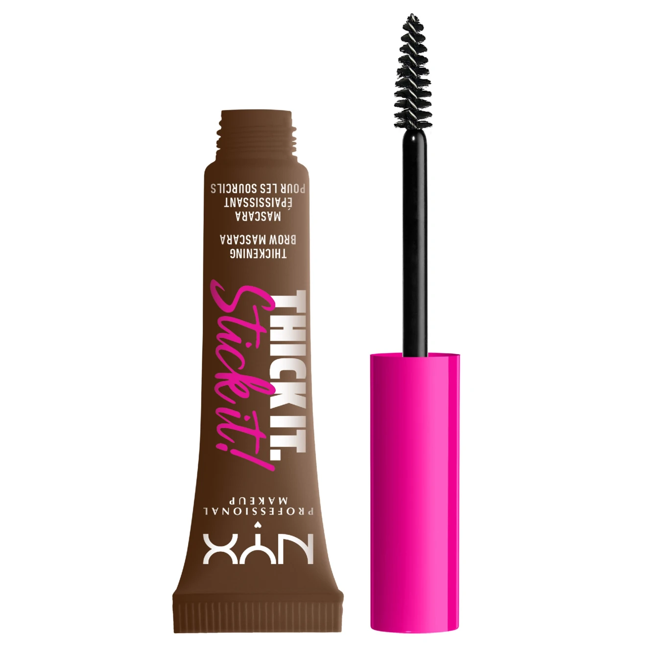 NYX Professional Makeup Thick it. Stick it! Brow Mascara 06 Brunette NYX Professional Makeup
