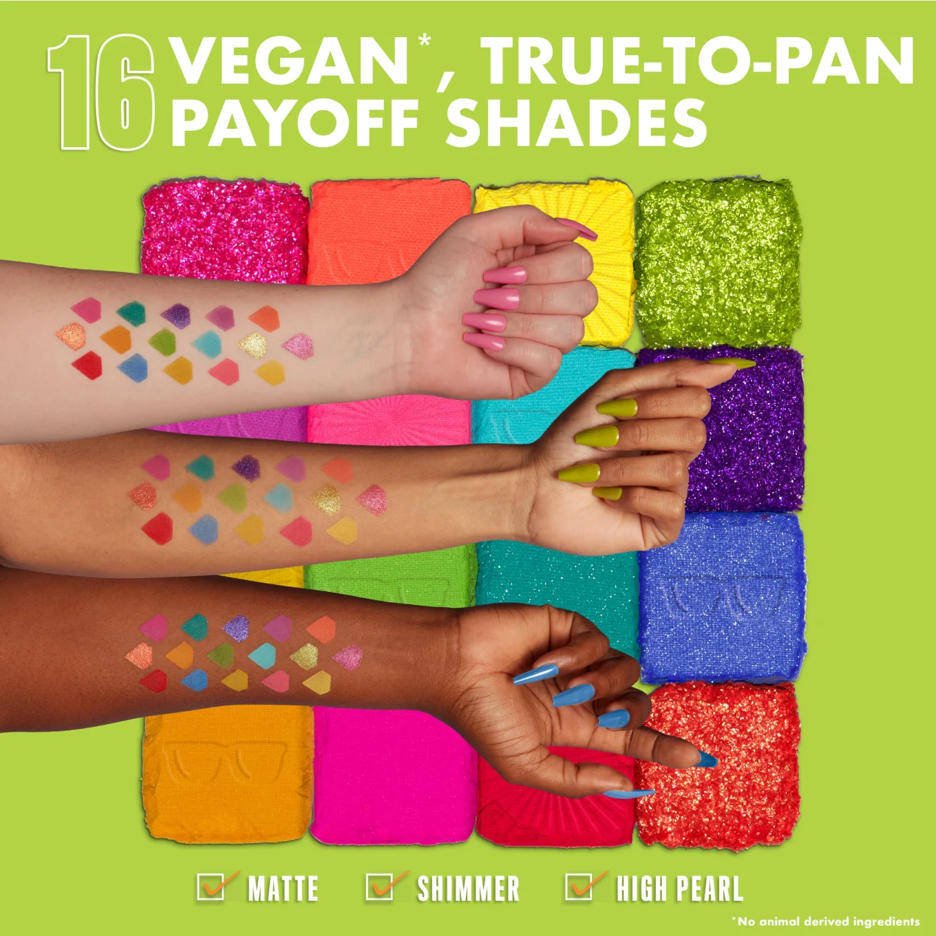 NYX Professional Makeup Ultimate Color Palette 16-Pan 16 x 0,8 g  04W I Know thats Bright NYX Professional Makeup