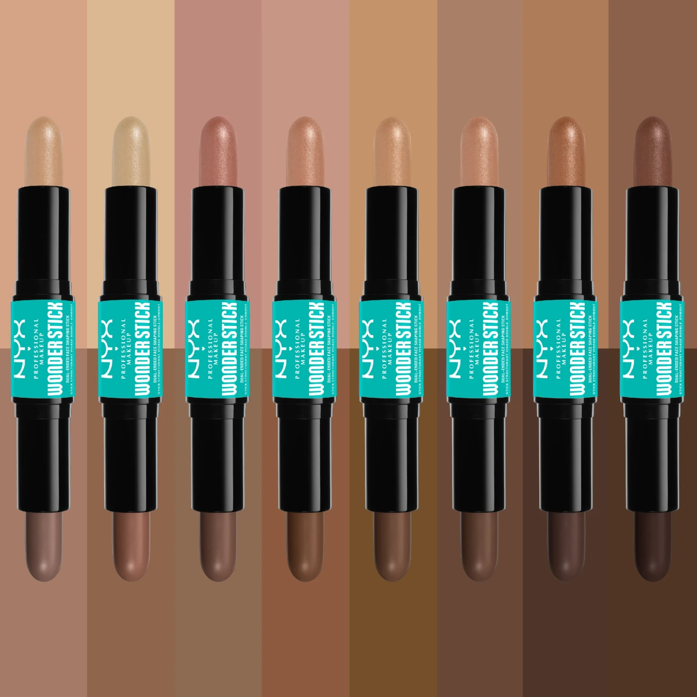 NYX Professional Makeup Wonder Stick Dual-Ended Face Shaping Stick 4g 01 Fair NYX Professional Makeup