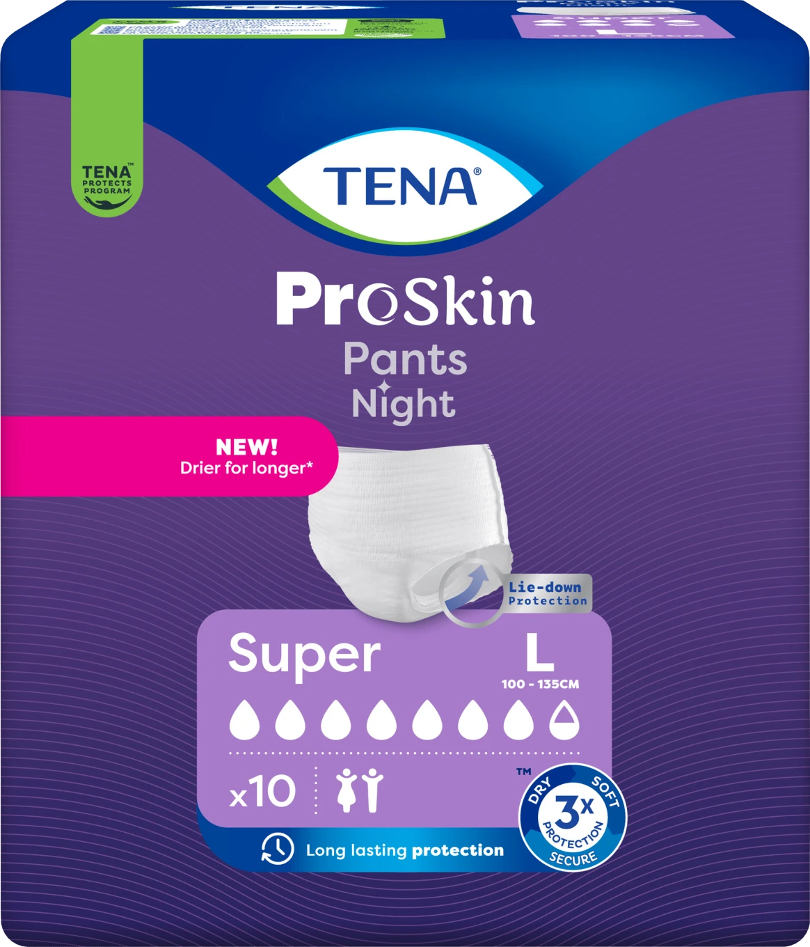 TENA Pants Night Super Large 10-pack Tena