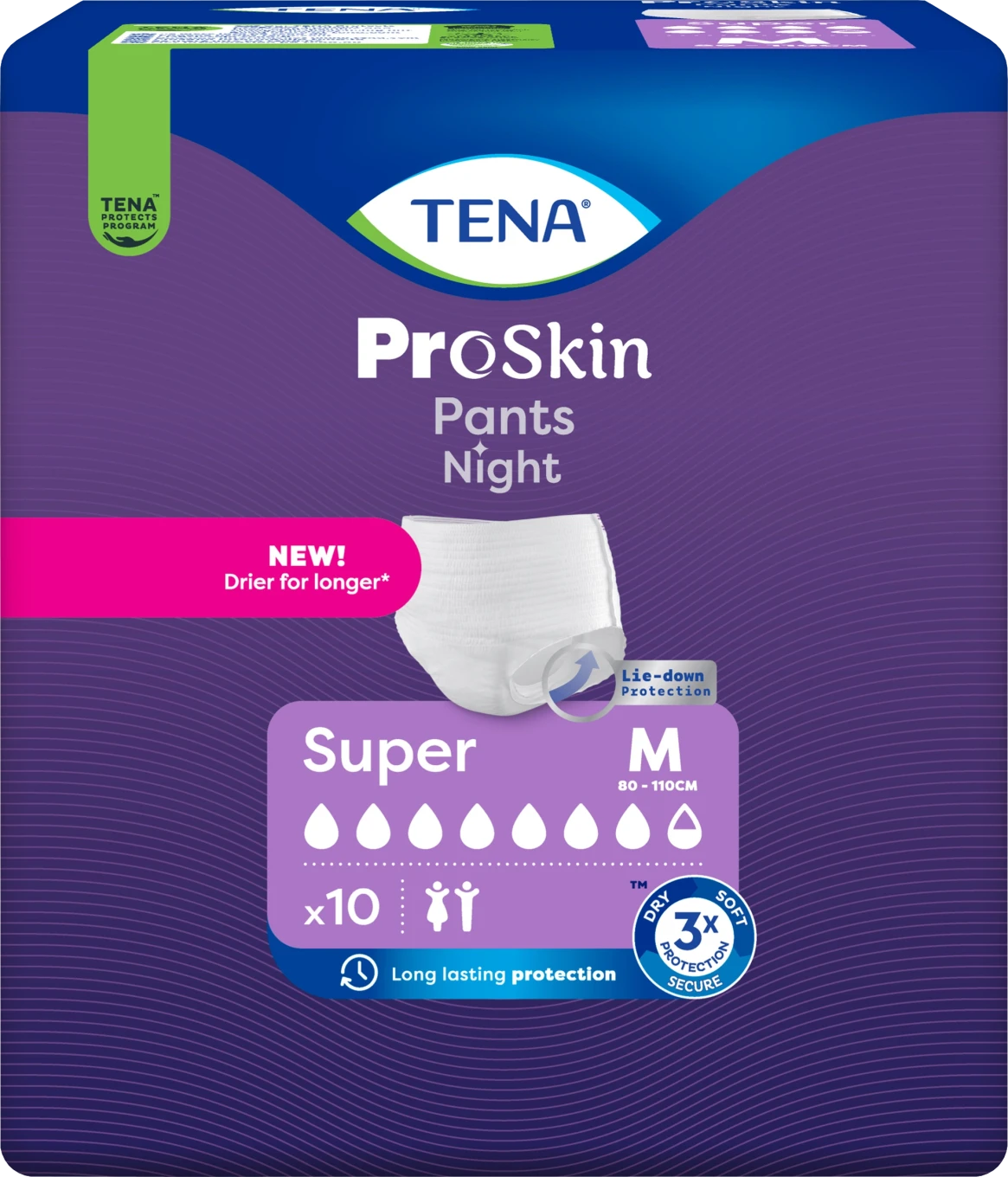 TENA Pants Night Super Medium 10-pack Tena
