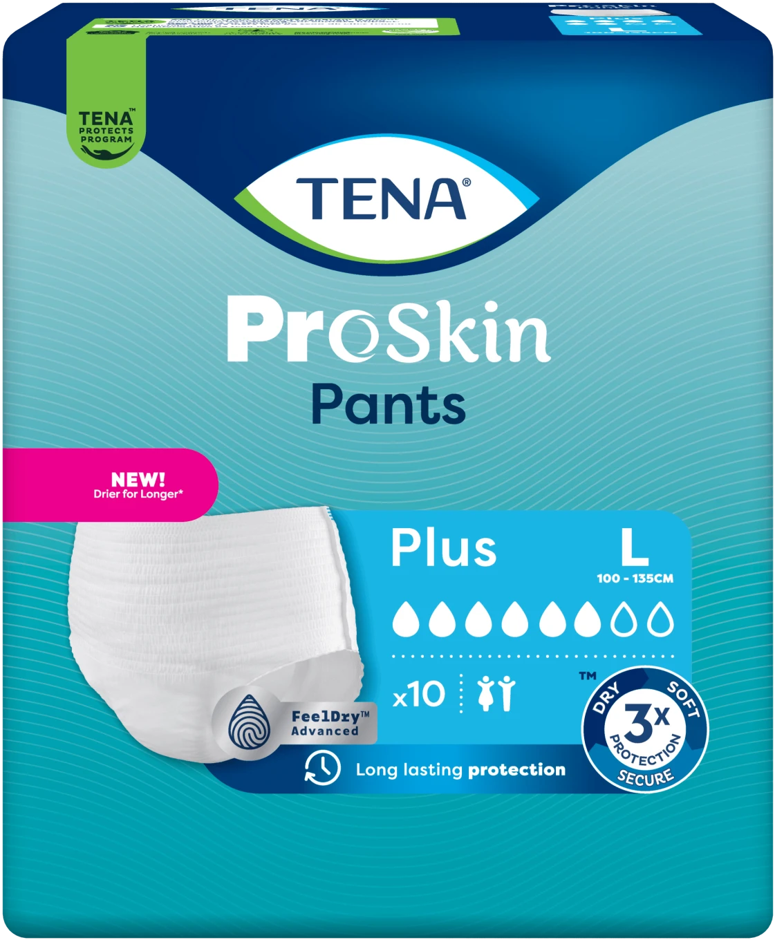 TENA Pants Plus L 10 st Tena