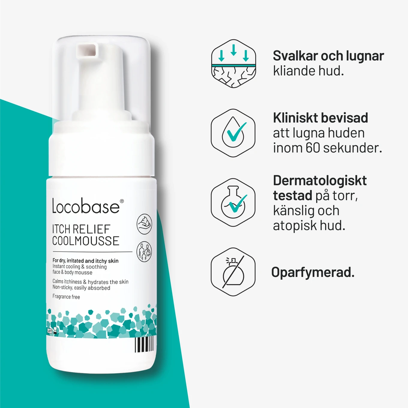 Locobase Itch Relief Coolmousse 100 ml Locobase