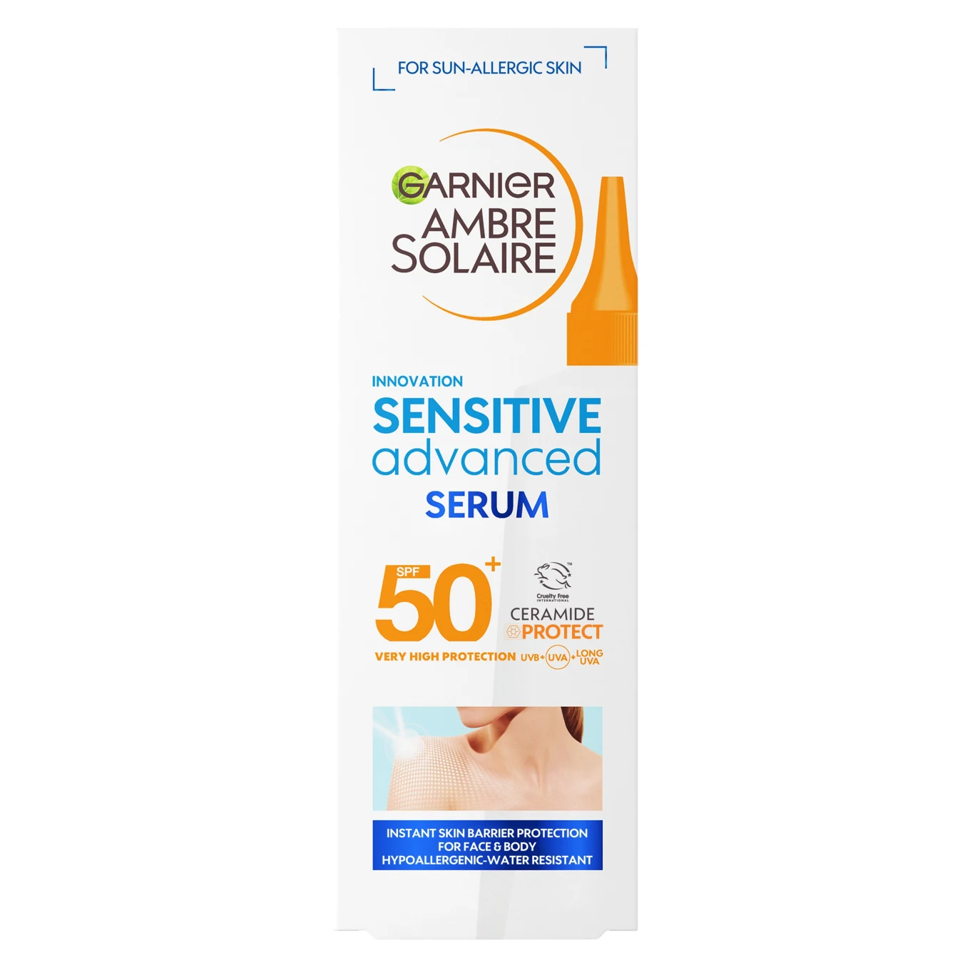 Garnier Ambre Solaire Sensitive Advanced Body Serum SPF 50+, 125 ml Garnier