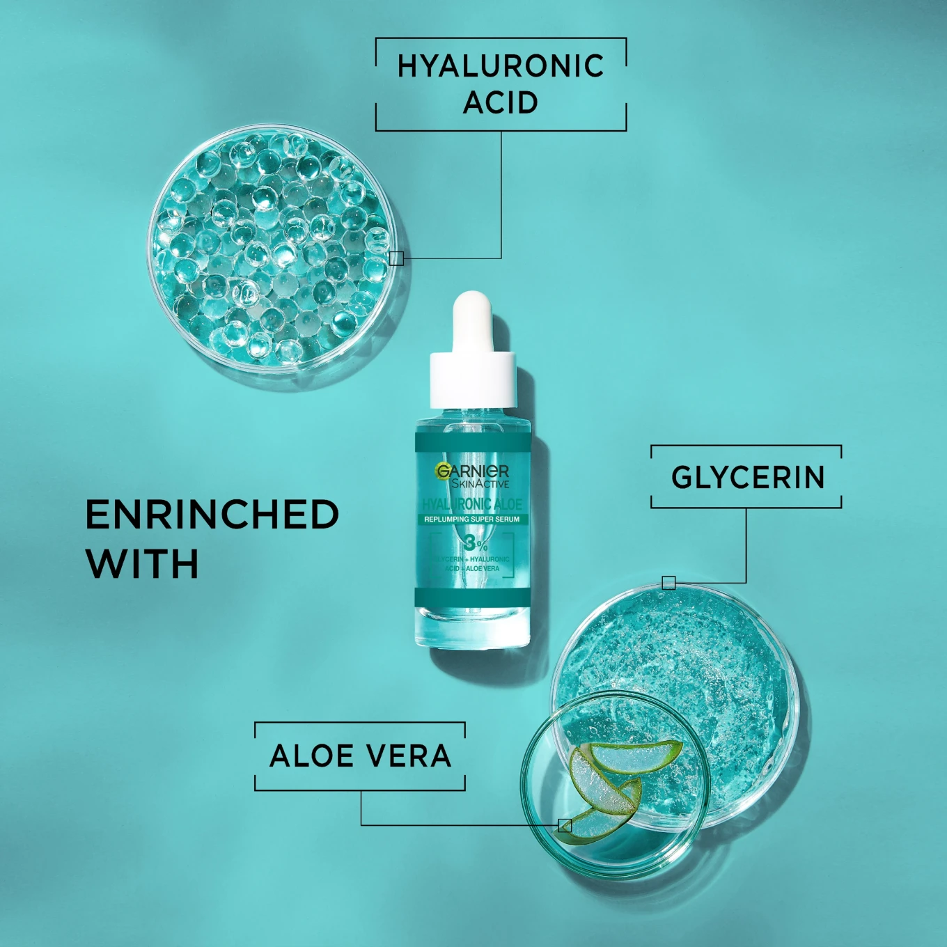 Garnier SkinActive Hyaluronic Aloe Replumping Super Serum 30 ml Garnier