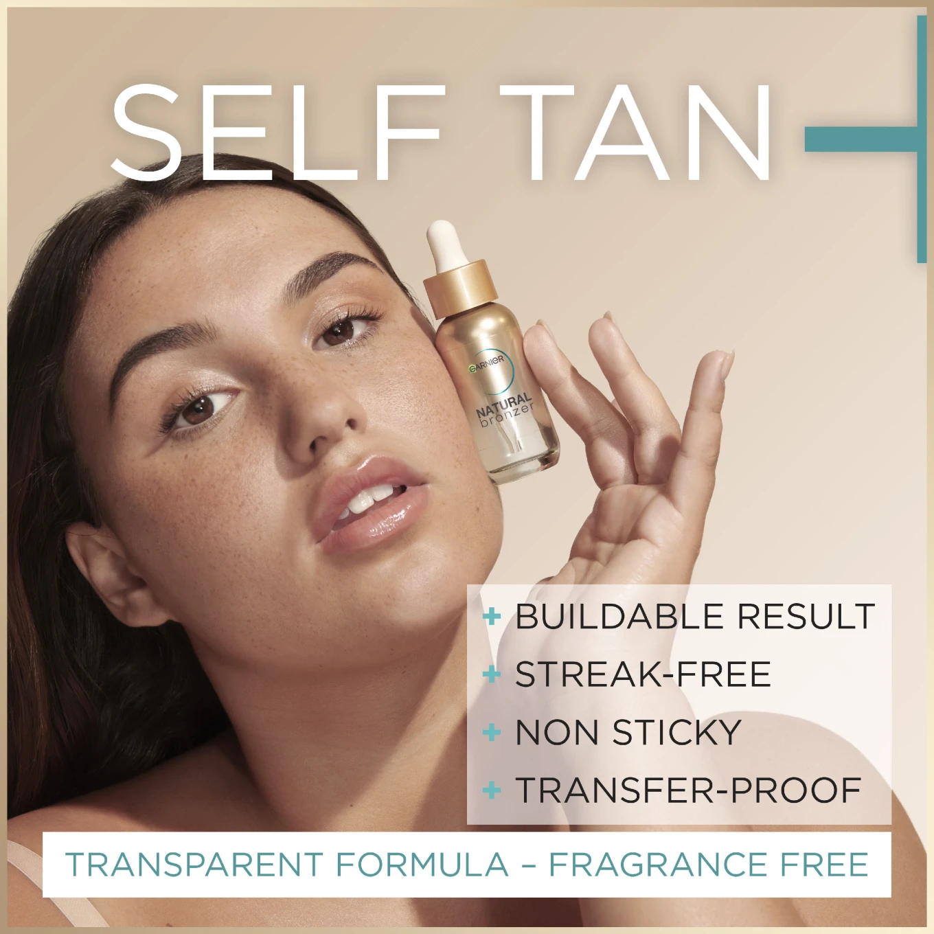 Garnier Ambre Solaire Natural Bronzer Self-Tan Face Drops 30 ml Garnier