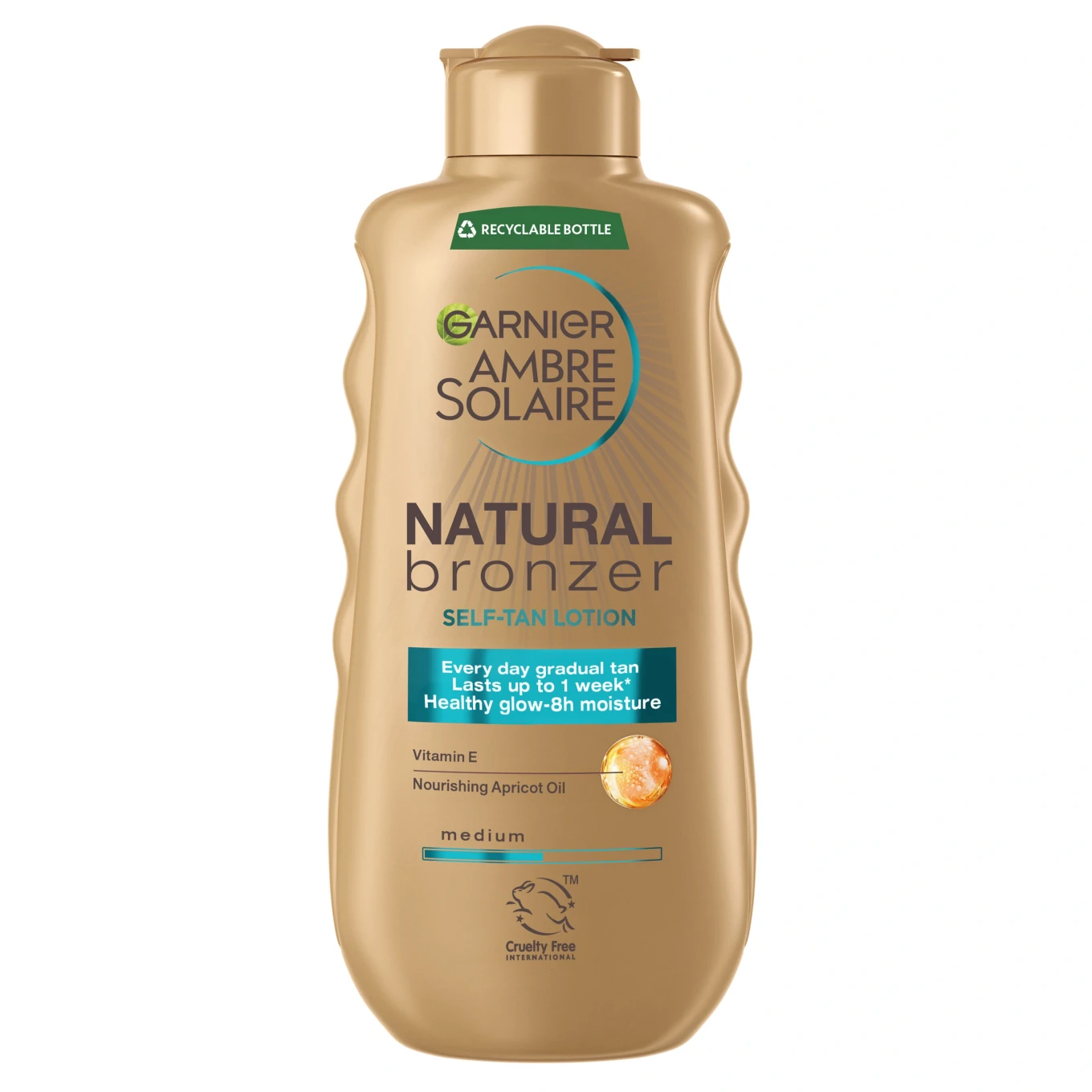 Garnier Ambre Solaire Natural Bronzer Self -Tan Lotion 175 ml Garnier