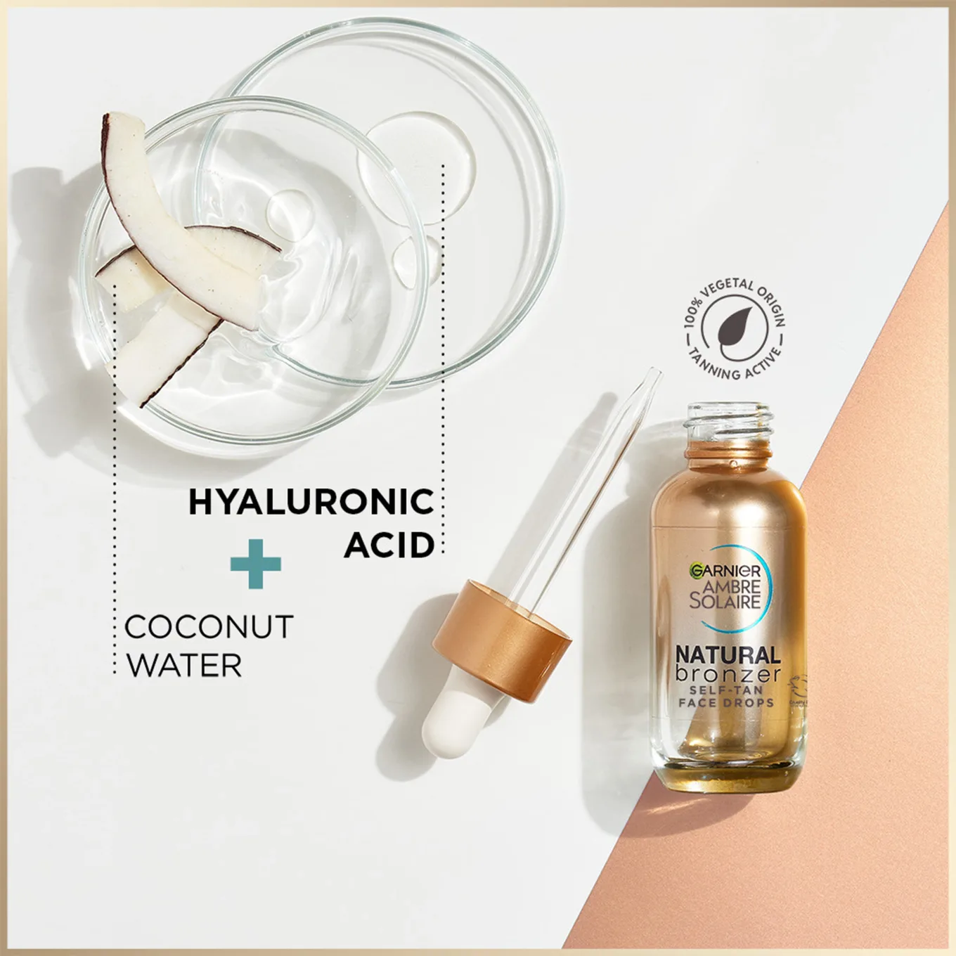 Garnier Ambre Solaire Natural Bronzer Self-Tan Face Drops 30 ml Garnier