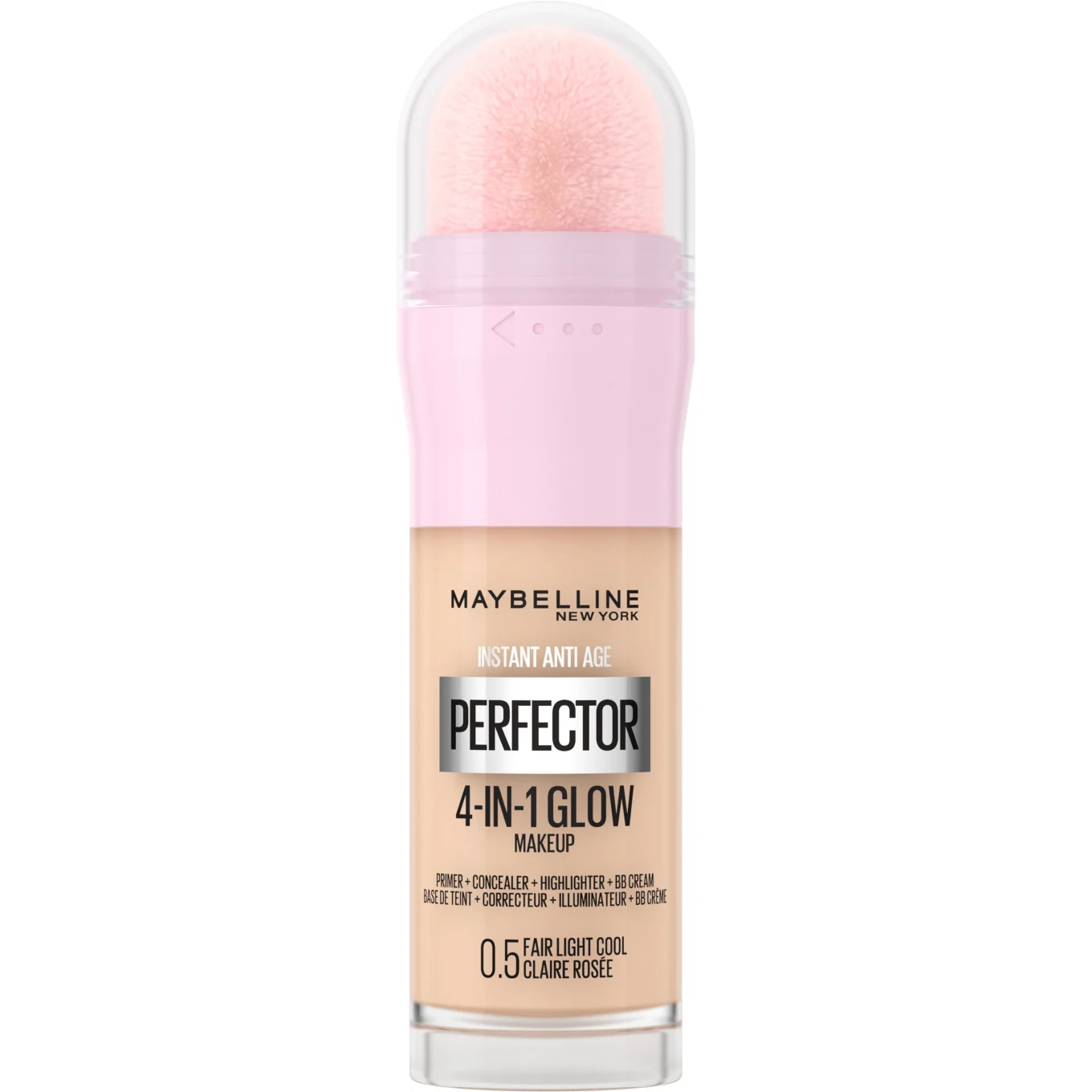 Maybelline New York Instant Perfector 4-in-1 Glow Makeup Foundation 20 ml 0.5 Fair Light Cool Maybelline New York