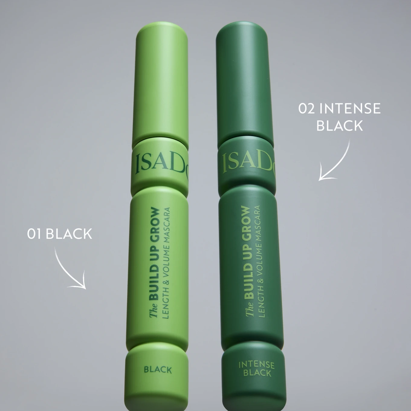 IsaDora Build Up Grow Length & Volume Mascara 9 ml 01 Black IsaDora