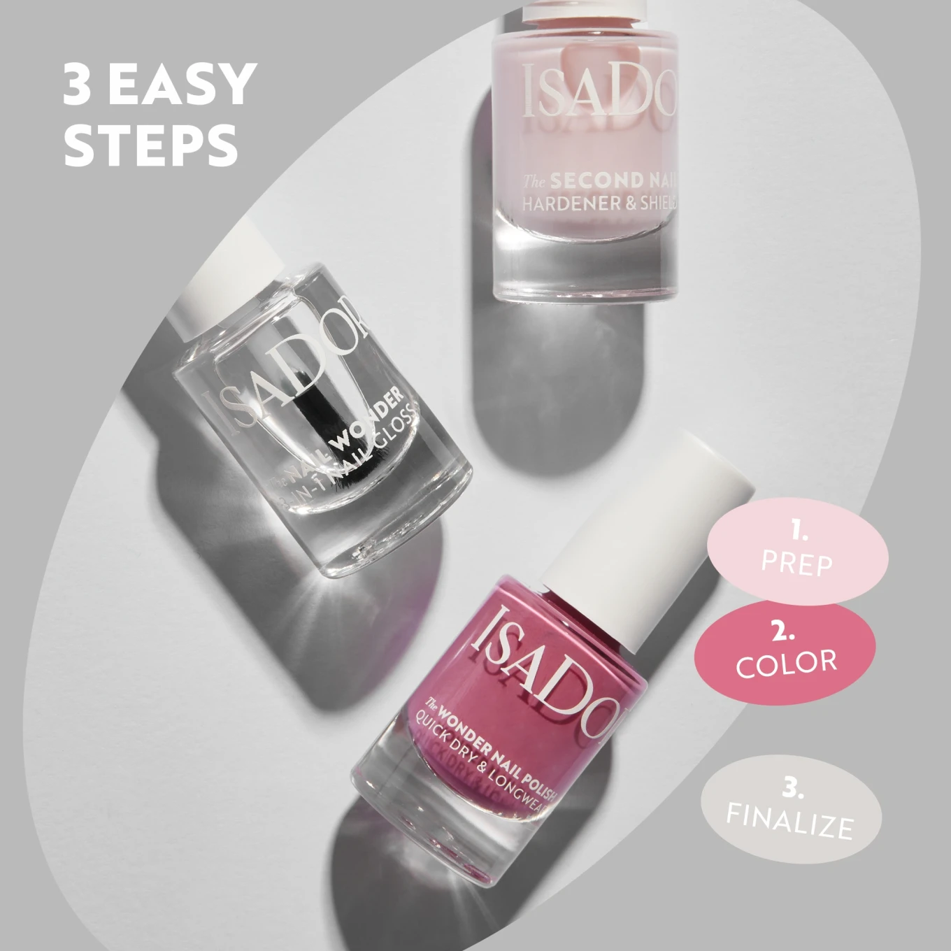 IsaDora 3D Gel Effect Plump & Shine Top Coat 11 Plump & Shine 5 ml IsaDora