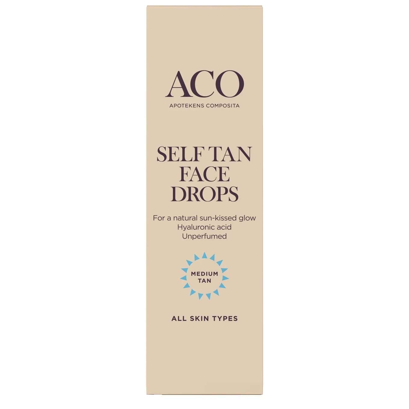 ACO Self Tan Face Drops 30 ml ACO