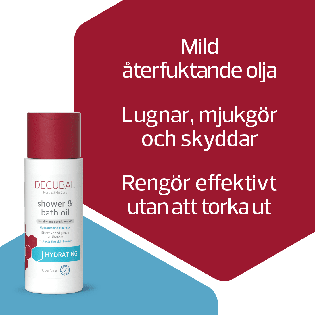 Decubal Shower & Bath Oil 200 ml Decubal