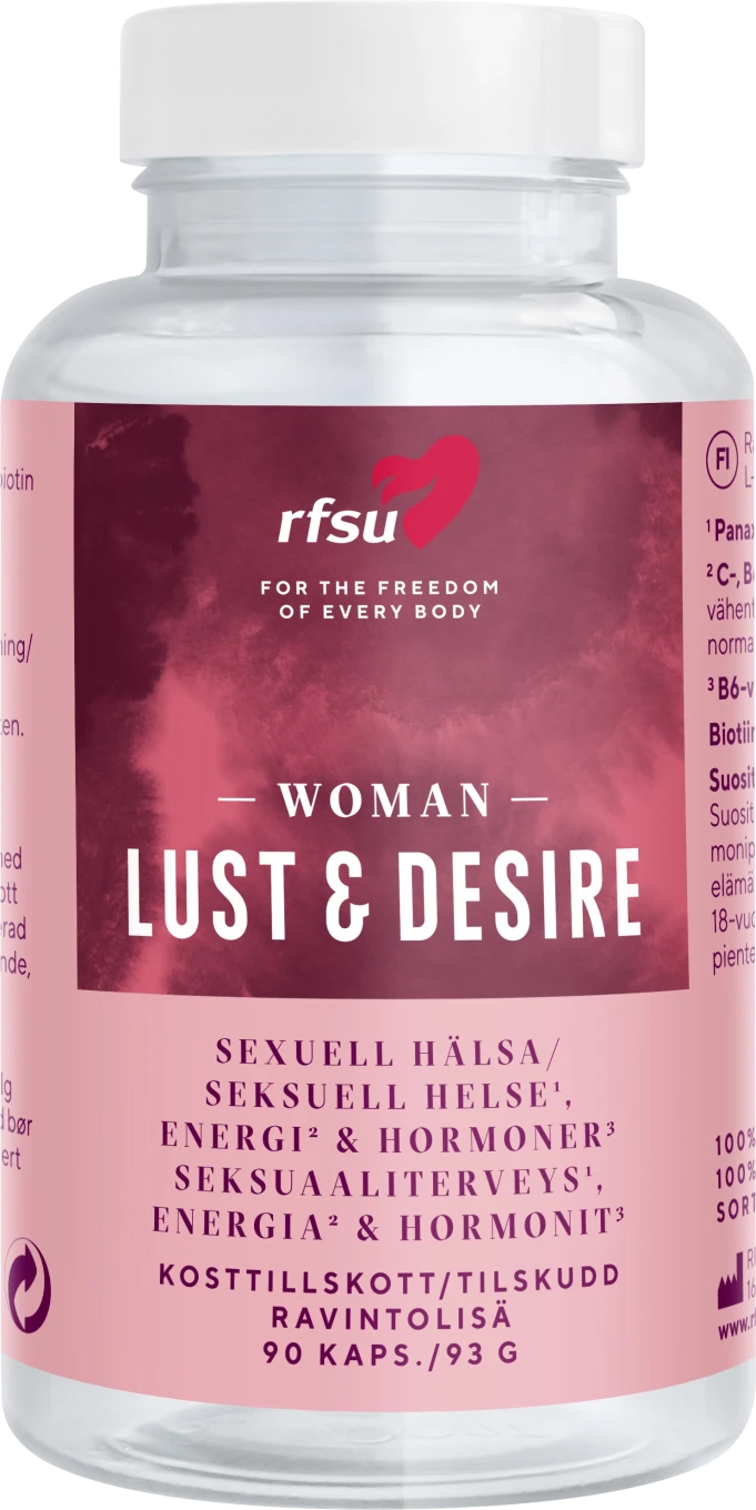 RFSU Lust & Desire Woman 90 kapslar RFSU