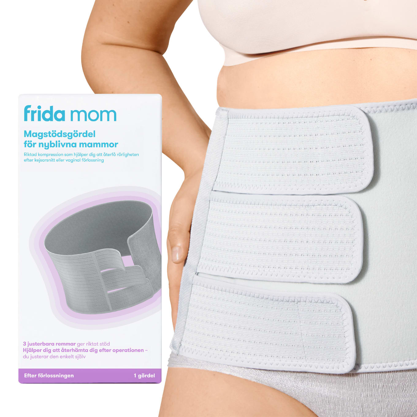 Frida Mom Magstödsgördel för nyblivna mammor Frida Mom