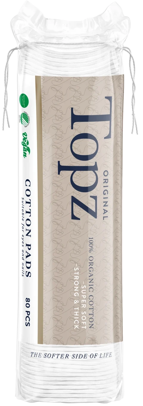 Topz Premium Original Make Up Pads 80 st Topz