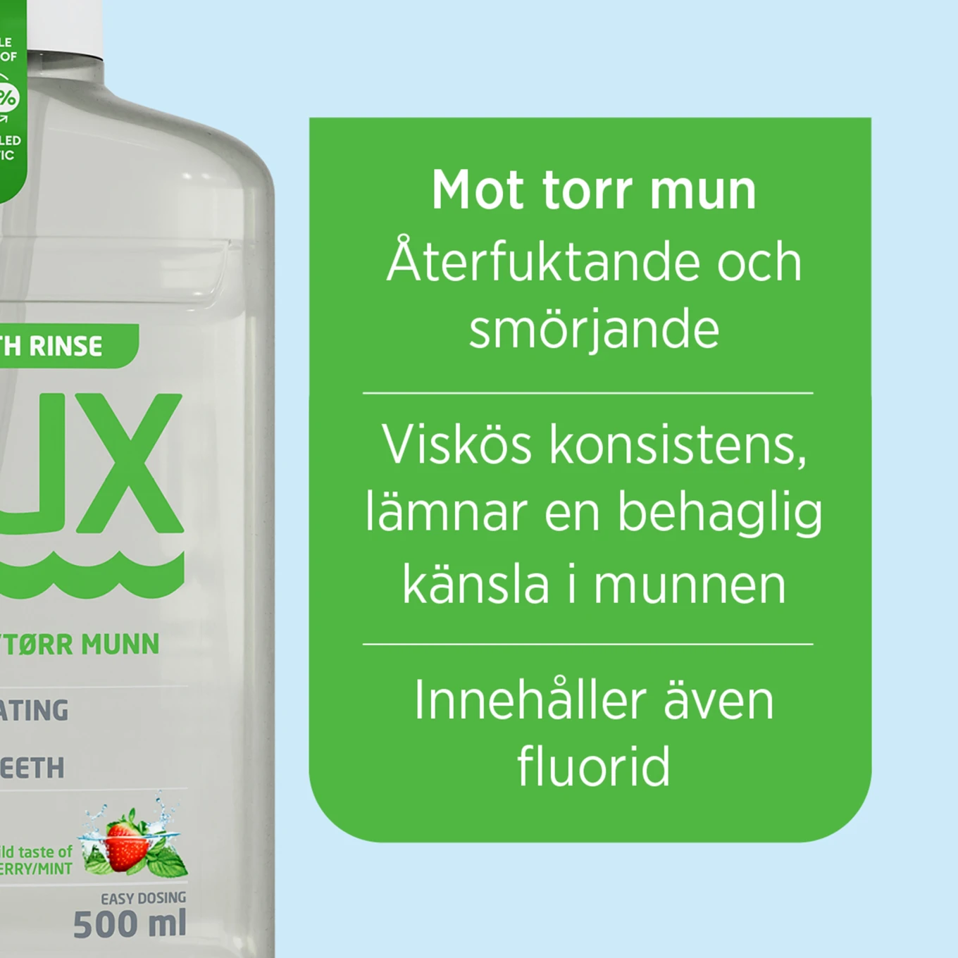 Flux Dry Mouth Rinse 500 ml Flux