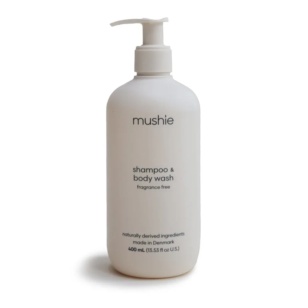 Mushie Baby Shampoo & Body Wash Fragrance Free 400 ml Mushie