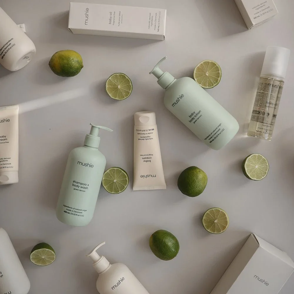 Mushie Baby Lotion Green Lemon 400 ml Mushie