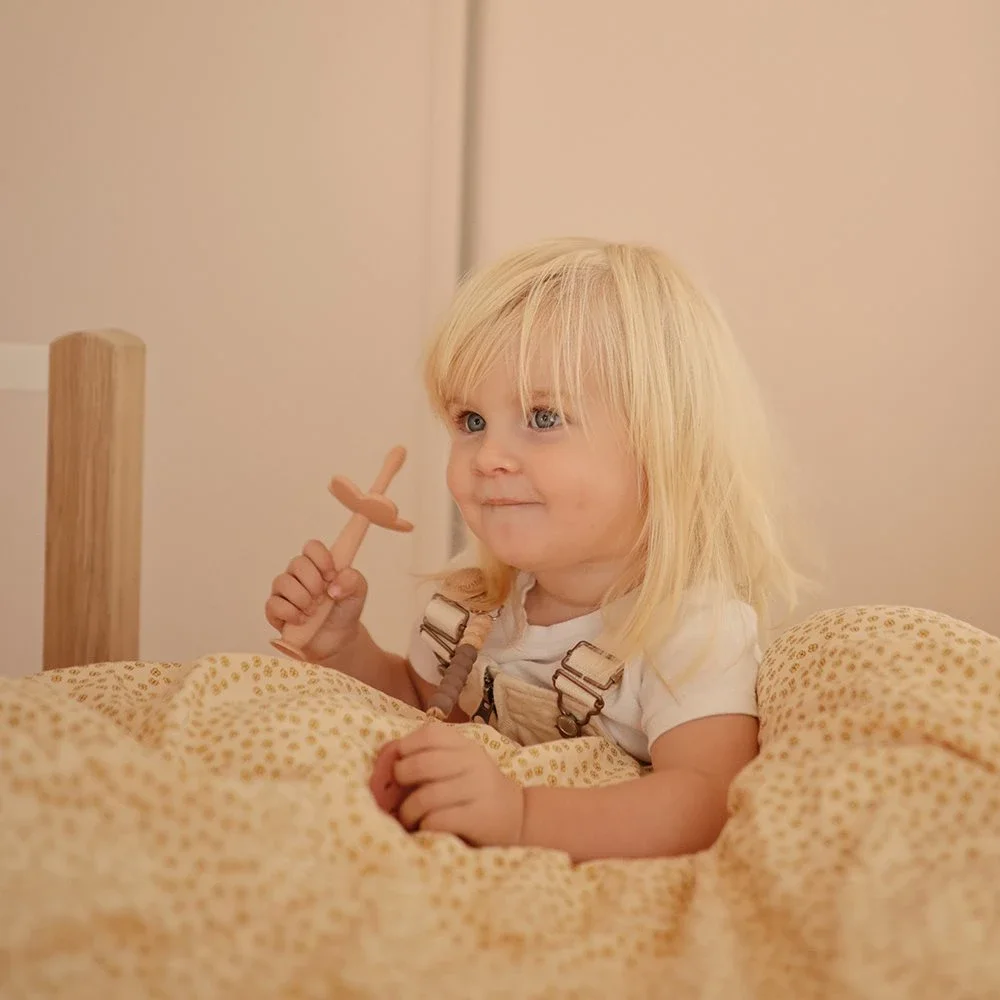 Mushie Flower Training Toothbrush Mushie