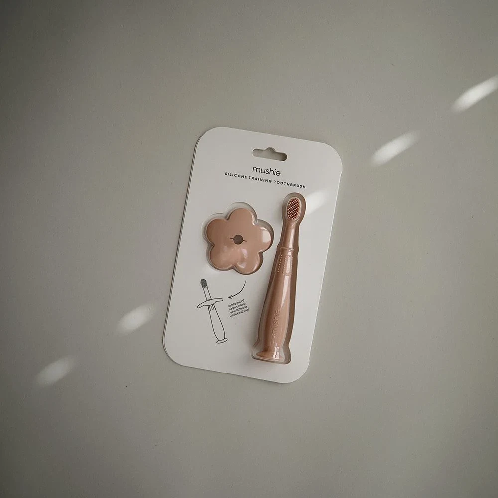 Mushie Flower Training Toothbrush Mushie