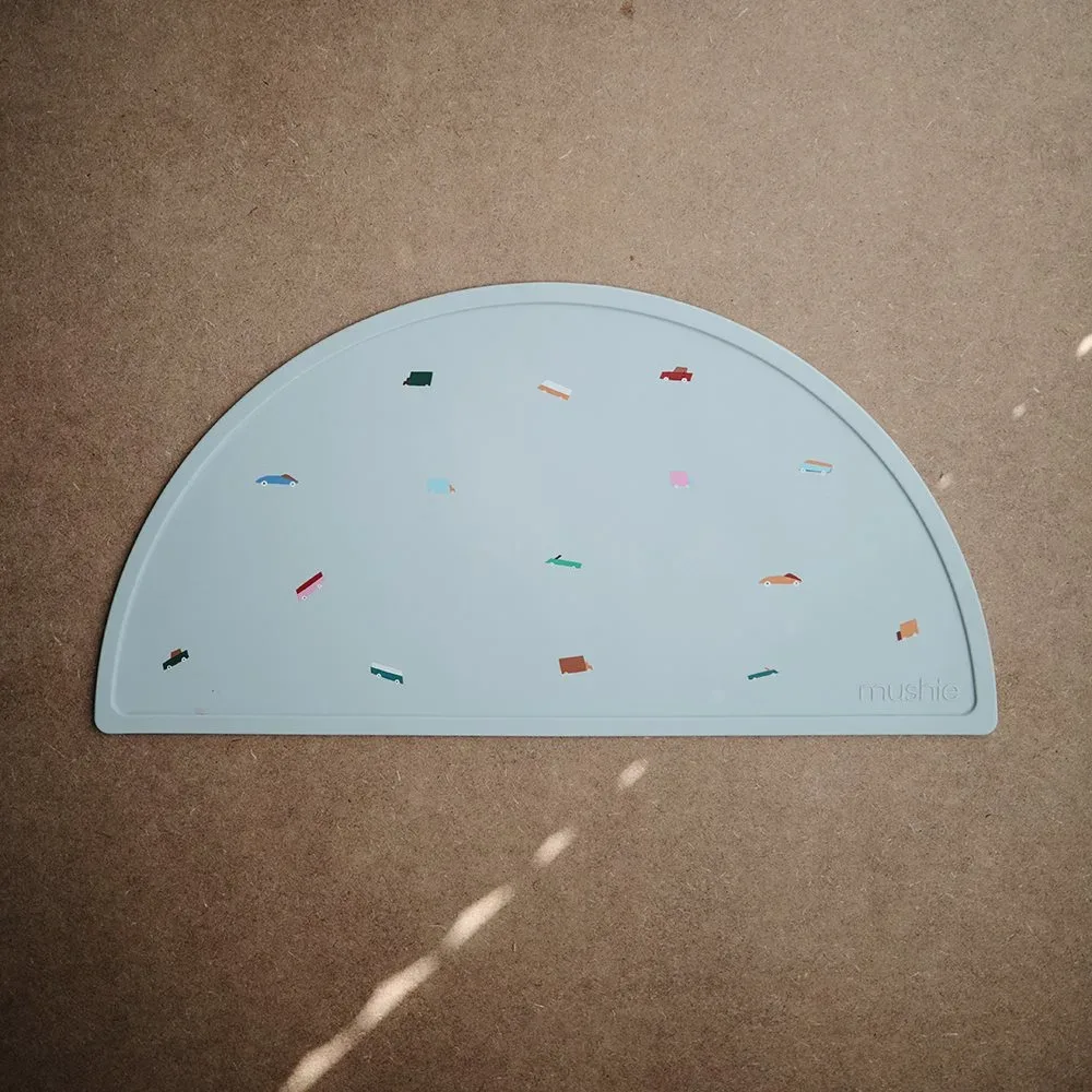Mushie Silicone Mat Retro Cars Mushie