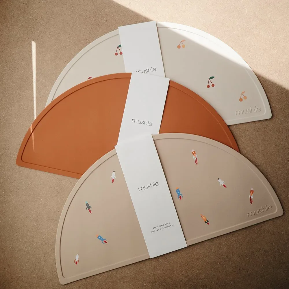 Mushie Silicone Mat Rocket Mushie