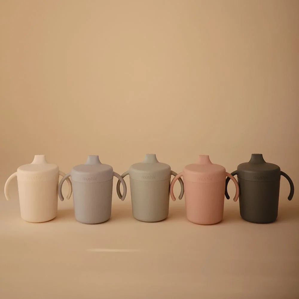 Mushie Trainer Sippy Cup 230 ml Ivory Mushie