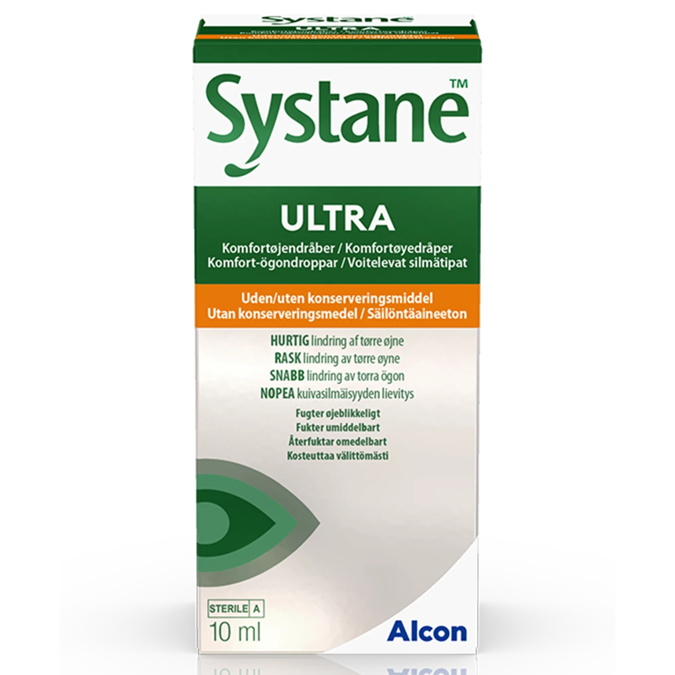 Systane Ultra Ögondroppar Utan Konserveringsmedel 10ml Systane