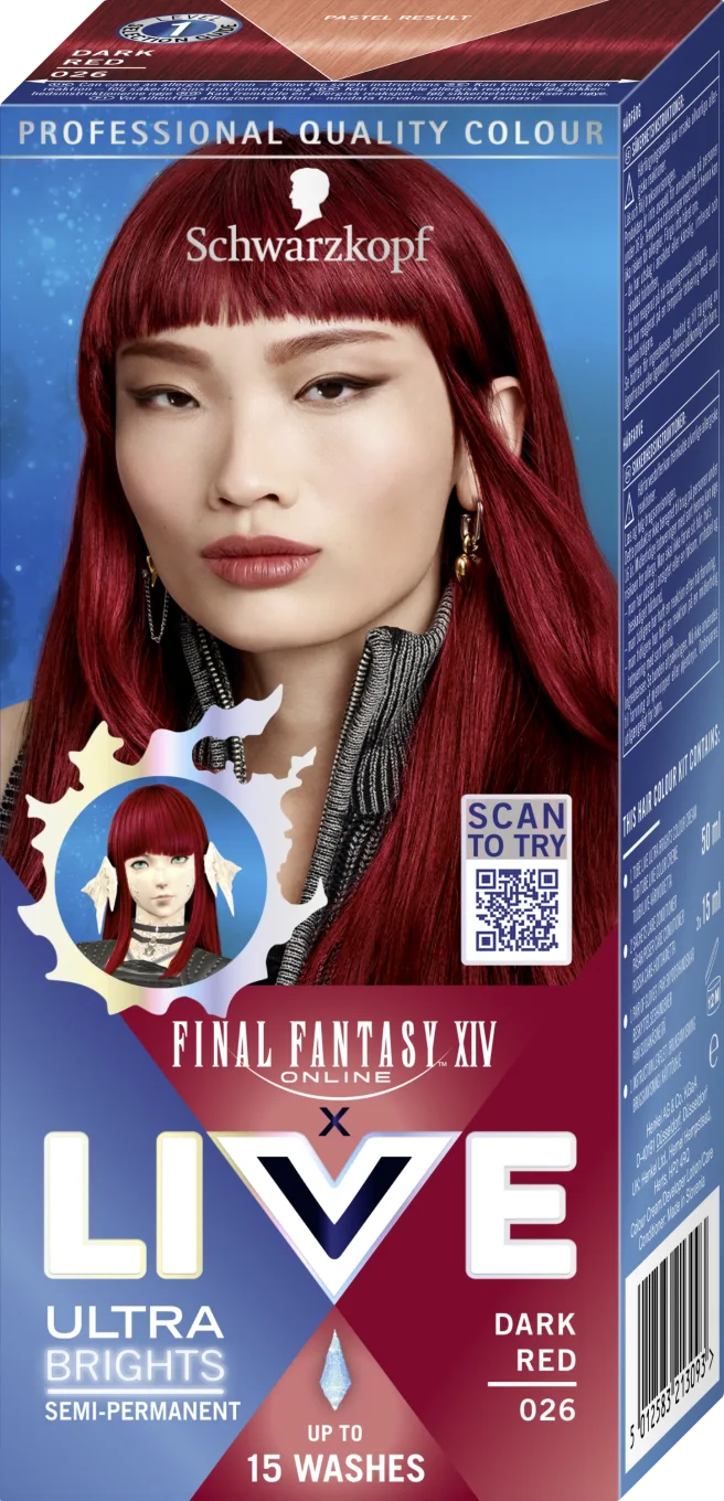 Schwarzkopf LIVE Ultra Brights 026 Dark Red Schwarzkopf