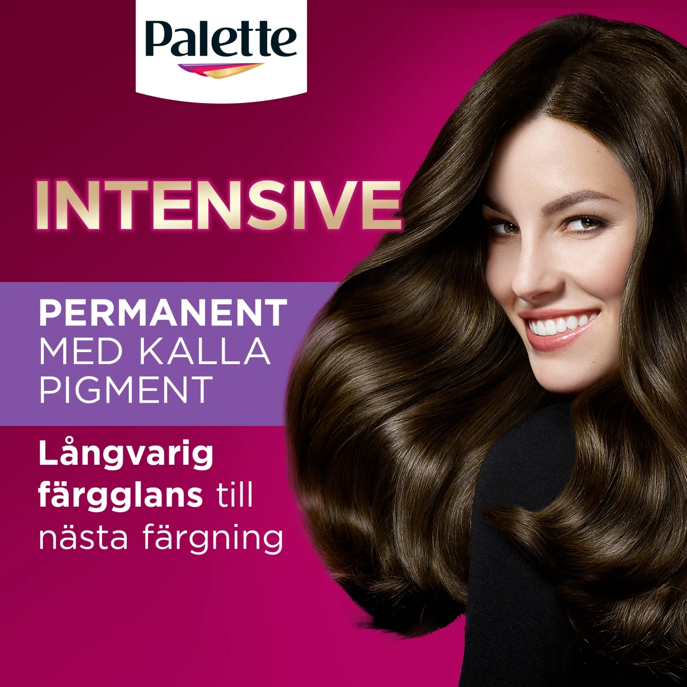 Palette Intensive Creme Coloration 5-11 Ljus Askbrun Palette