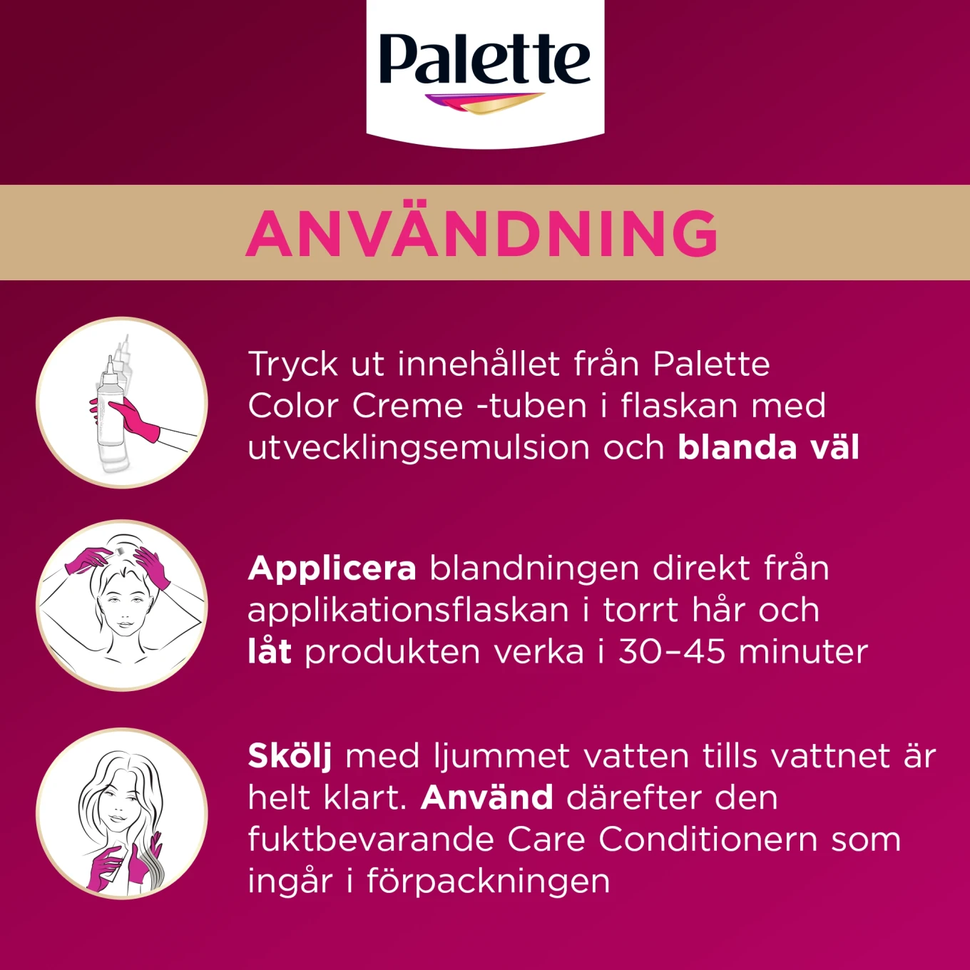 Palette Intensive Creme Coloration 6-88 Intensivröd Palette