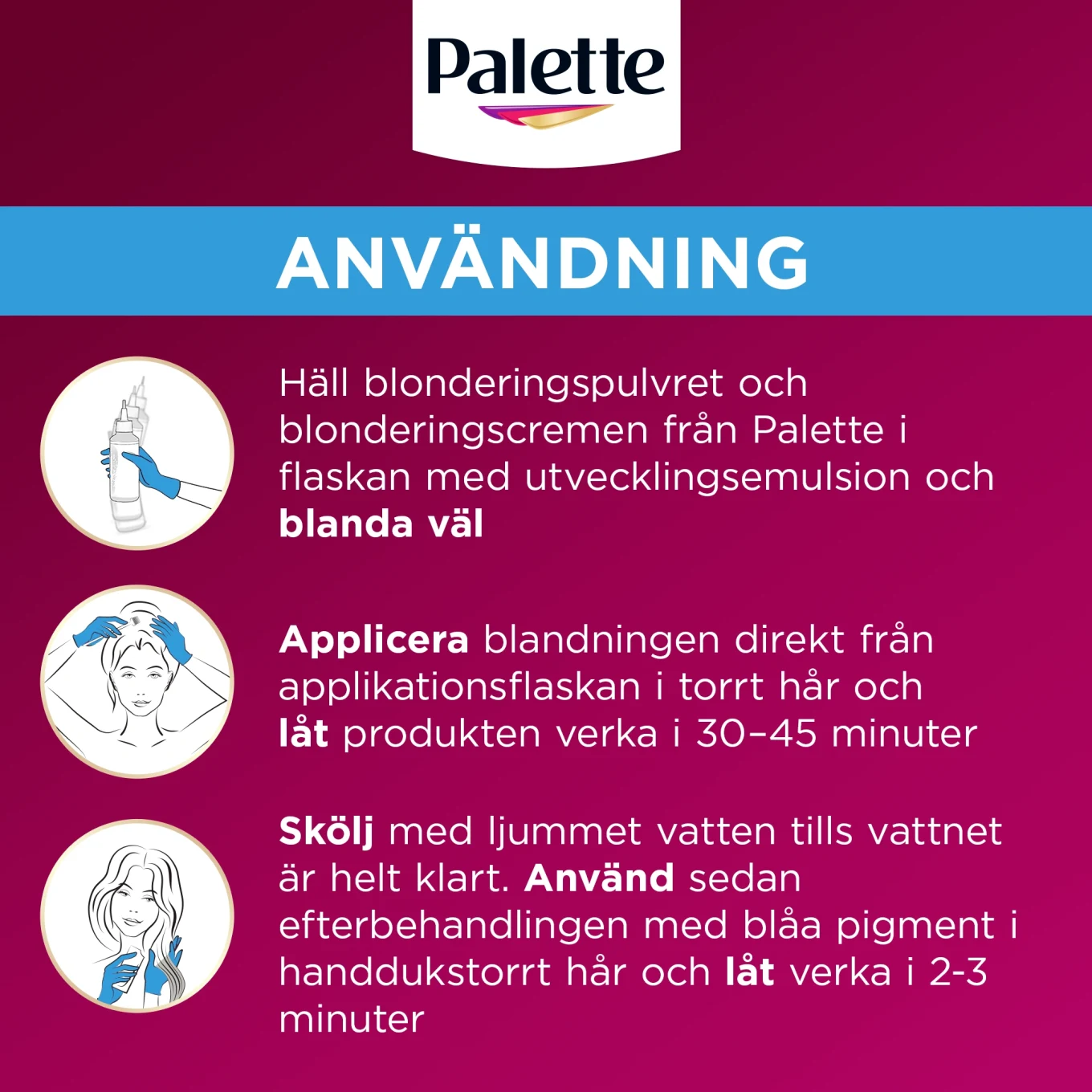 Palette Intensive Creme Coloration ME1 Slingblond Palette