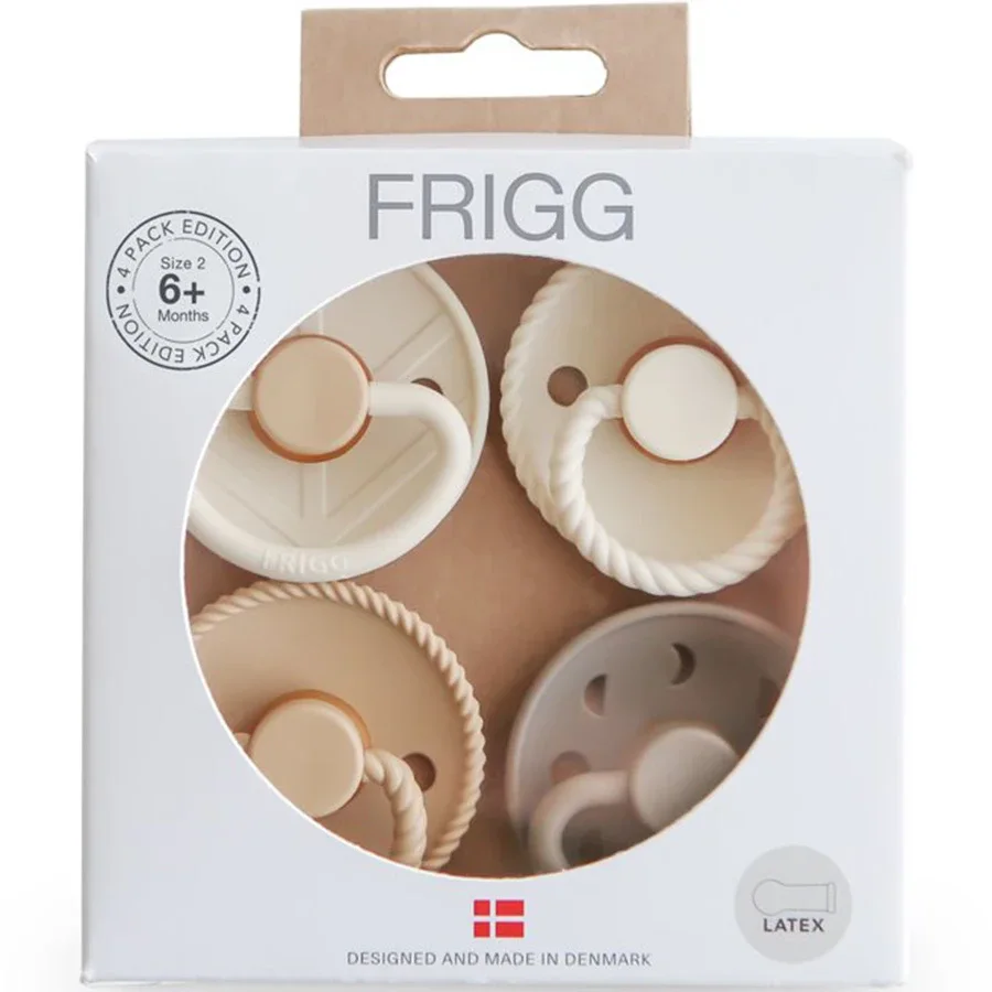 FRIGG 4-Pack Crystal Sparkle Latex Size 2 FRIGG