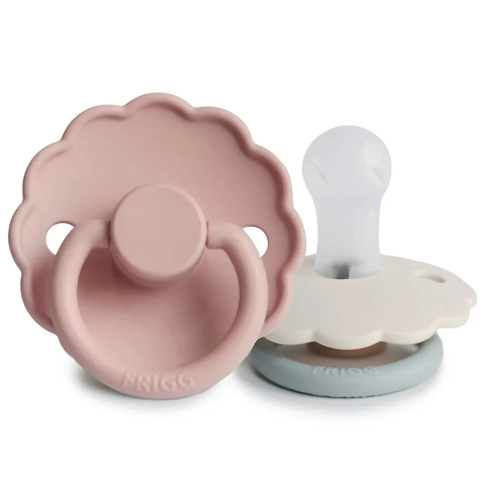 FRIGG Daisy Silicone 2-Pack Blush/Cotton Candy Size 1 FRIGG
