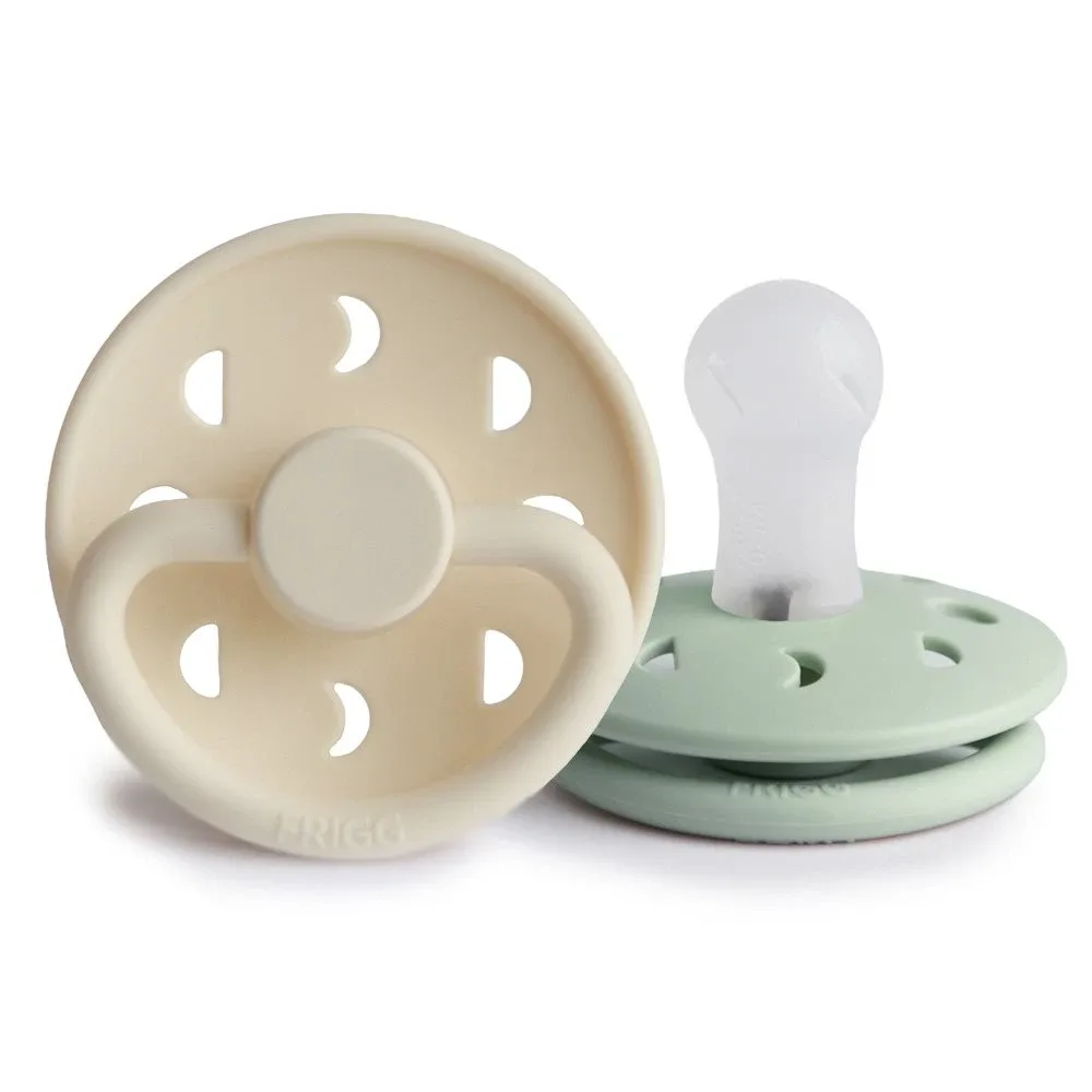 FRIGG Moon Phase Silicone 2-Pack Cream/Sage Size 1 FRIGG