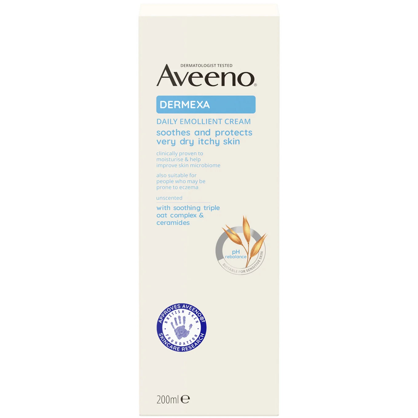 Aveeno Dermexa Daily Emollient Cream 200 ml Aveeno