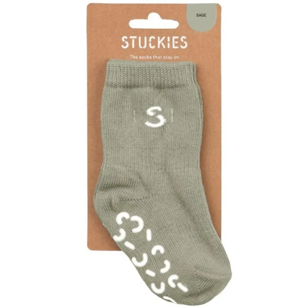 STUCKIES Strumpor i bomull Sage 1-pack 10/15 STUCKIES