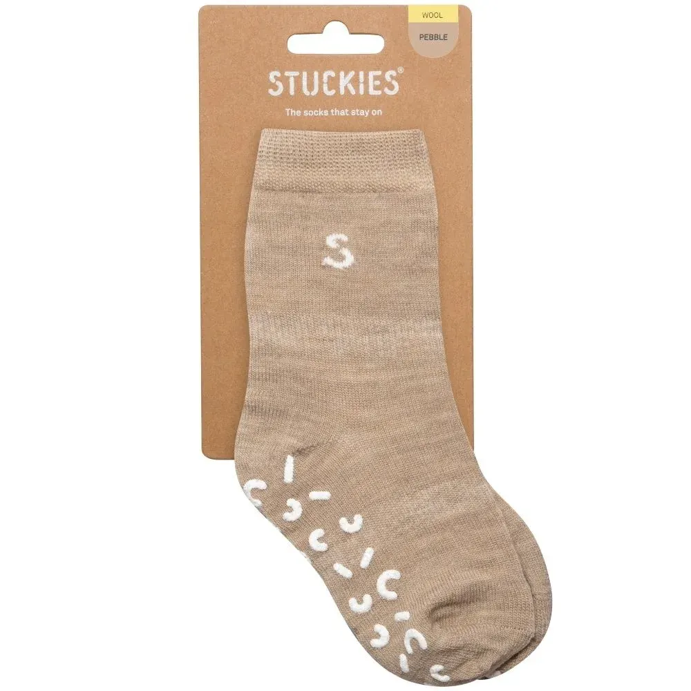 STUCKIES Ullstrumpor Pebble 1-pack 22/24 STUCKIES