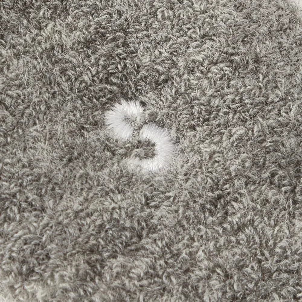 STUCKIES Teddy Strumpor i Ullmix (Anti-slip) Haze 1-pack Large 3-4 år STUCKIES