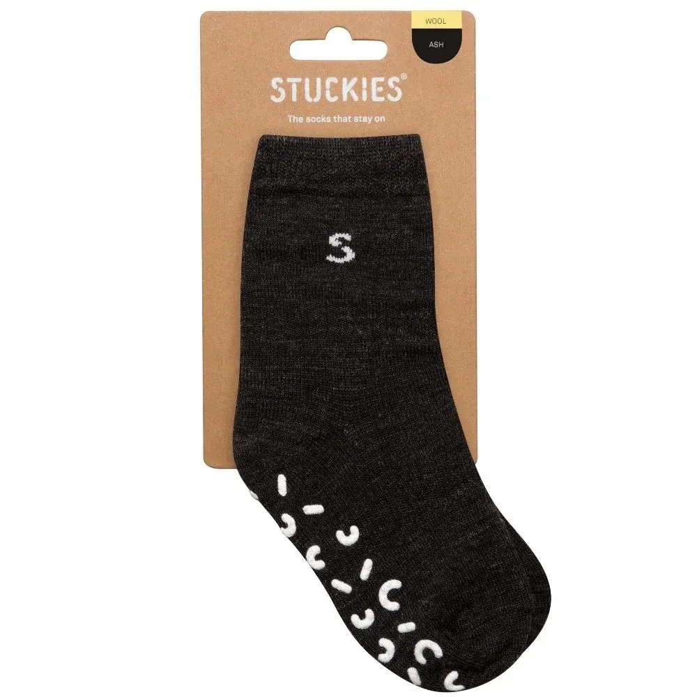 STUCKIES Ullstrumpor Ash 1-pack STUCKIES