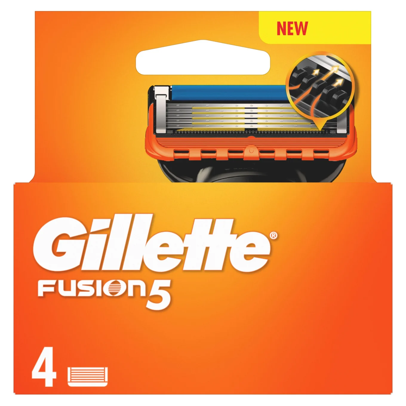 Gillette Fusion5 Manual 4 st Gillette