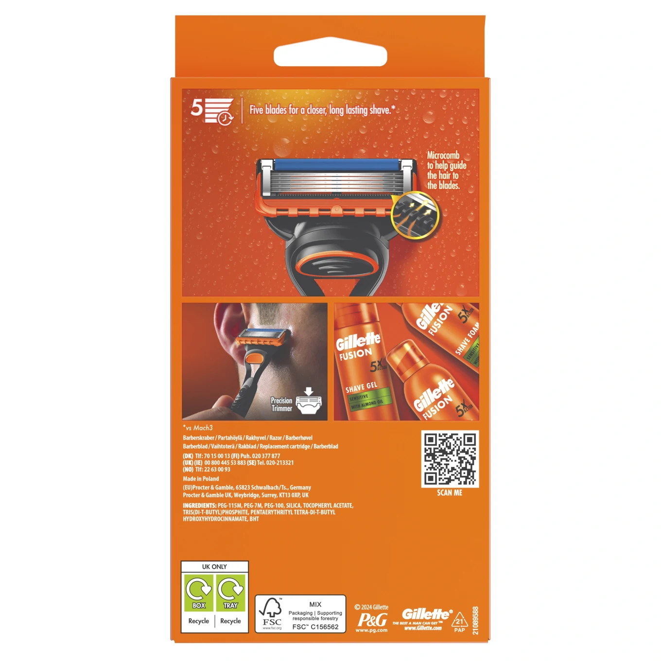 Gillette Fusion5 Razor Gillette