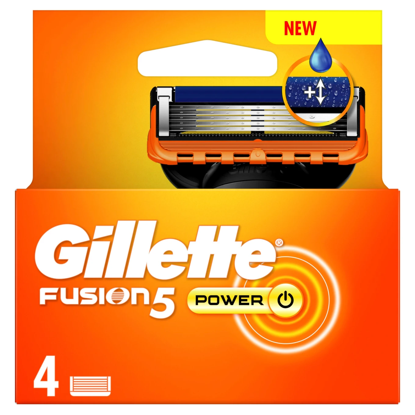 Gillette Fusion5 Power 4 st Gillette