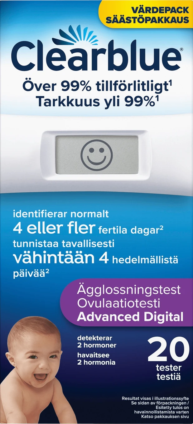 Clearblue Advanced Ägglossningstest 20 st Clearblue